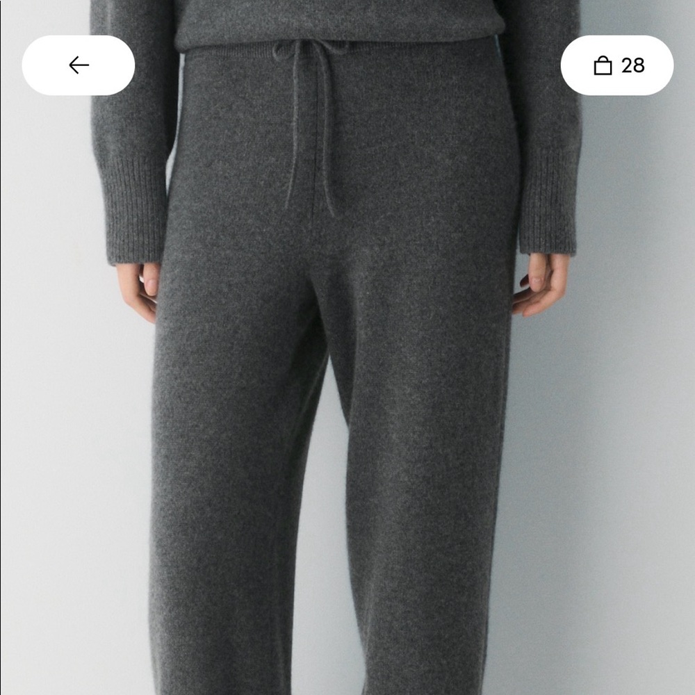 Aritzia cashmere set